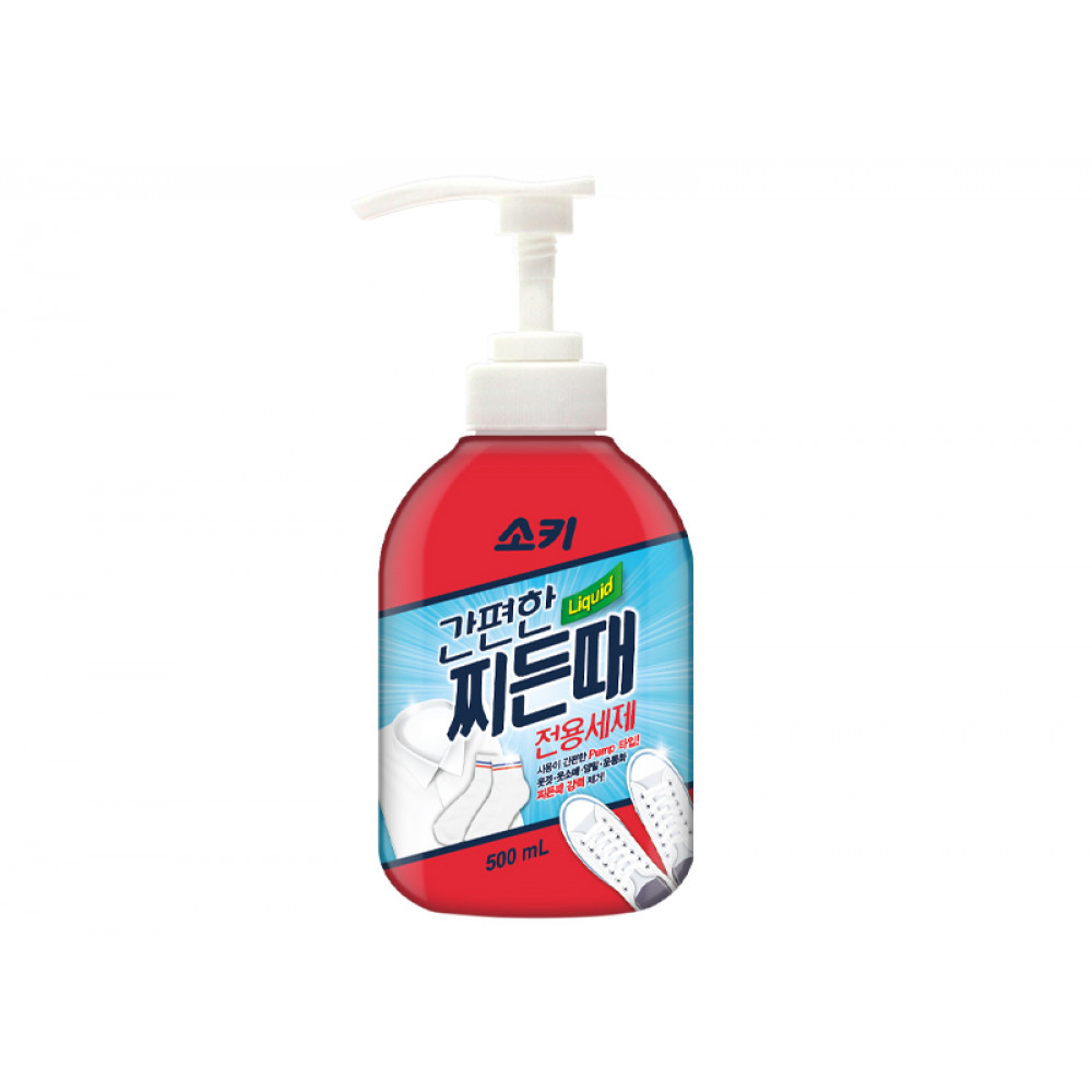 [MUKUNGHWA] SOKI Laundry Liquid Soap for Tough Stains, Stain Remover 500ml_ Laundry Detergents
